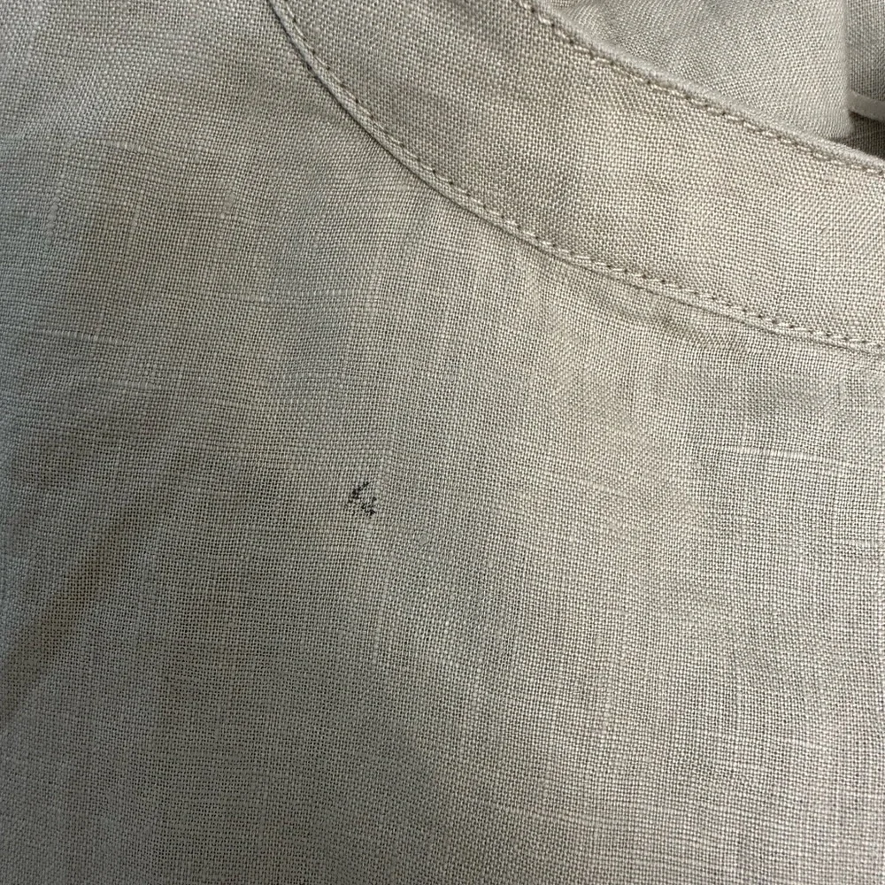 Zara Linen Henley Top NWT - Picture 6 of 6